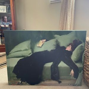 BRAND NEW, HAND STRETCHED CANVAS ART. ENTITLED “AFTER THE DANCE”